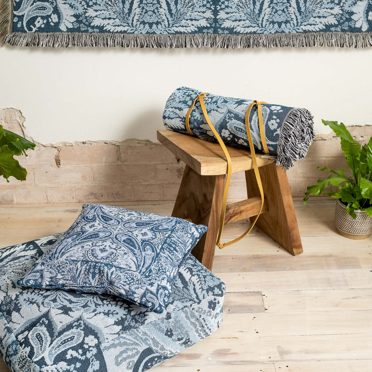 Eight Days A Week' Woven Cushion Cover