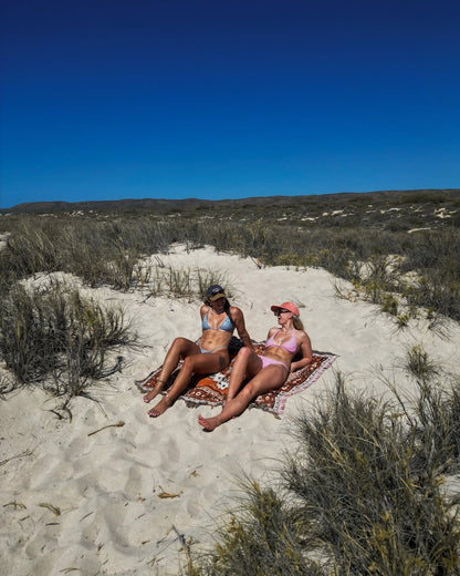 Norwegian Wood' Woven Picnic Rug / Throw