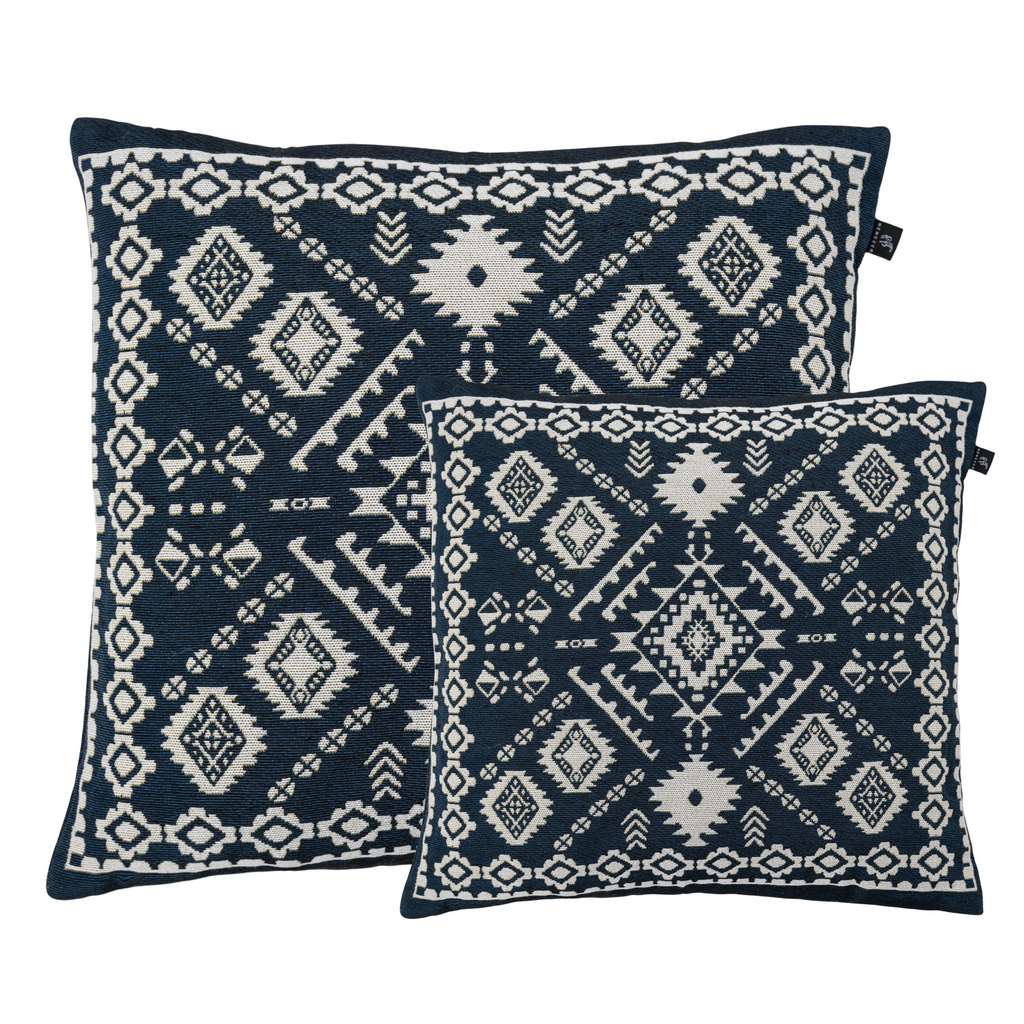 'Blue Moon' Woven Scatter Cushion Cover – Hendeer