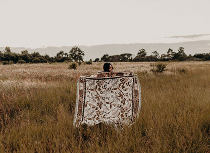 Eleanor Rigby' Woven Picnic Rug / Throw