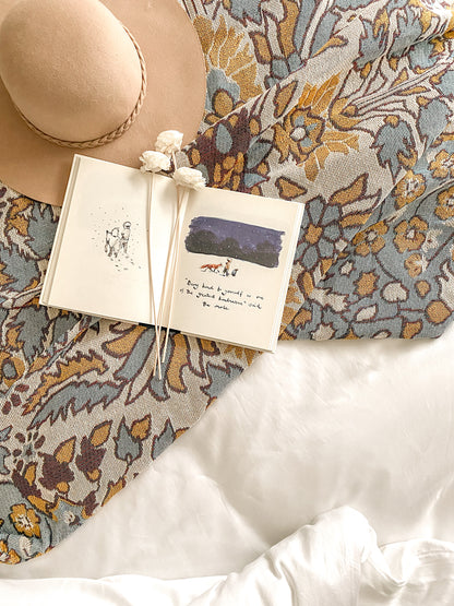 Every Little Thing' Woven Picnic Rug / Throw