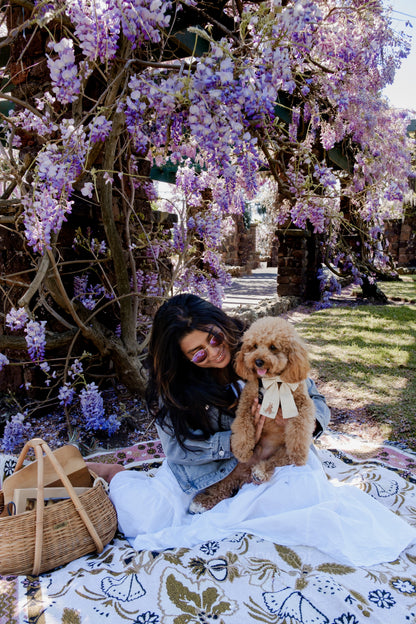 Eleanor Rigby' Woven Picnic Rug / Throw