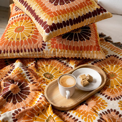 Eight Days A Week' Woven Picnic Rug / Throw