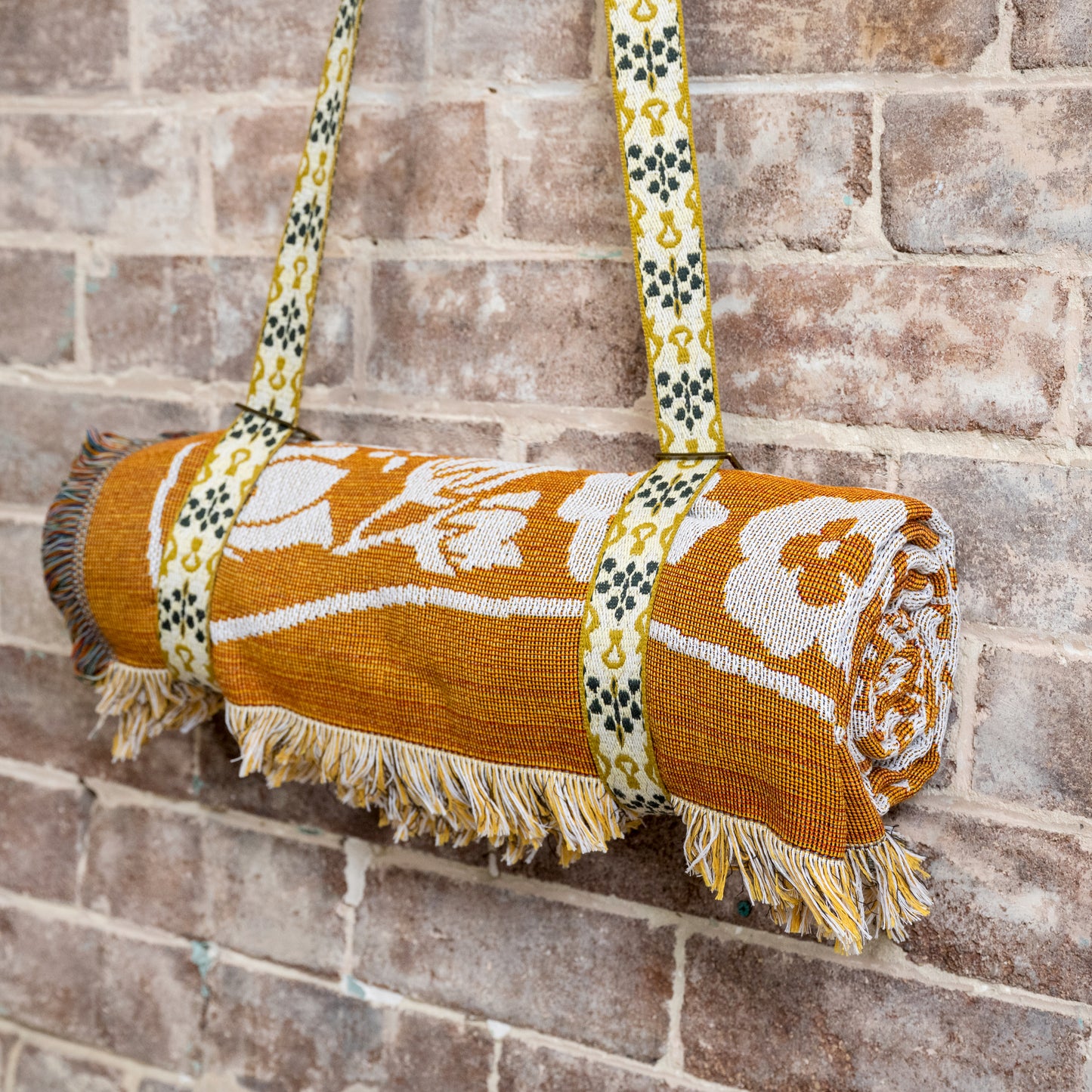 Stand By Me Cotton Carry Strap - Yellow