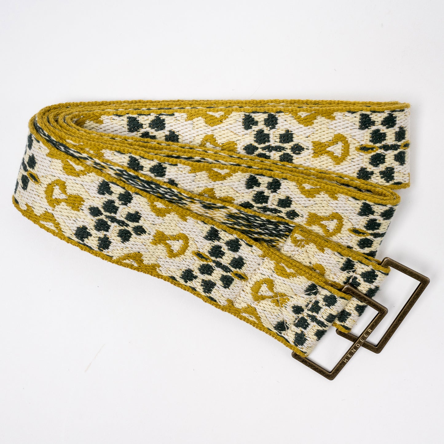 Stand By Me Cotton Carry Strap - Yellow