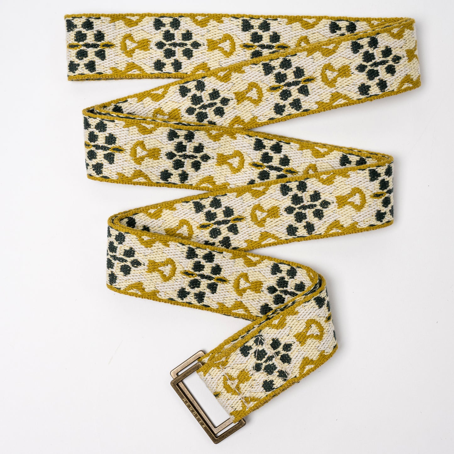 Stand By Me Cotton Carry Strap - Yellow