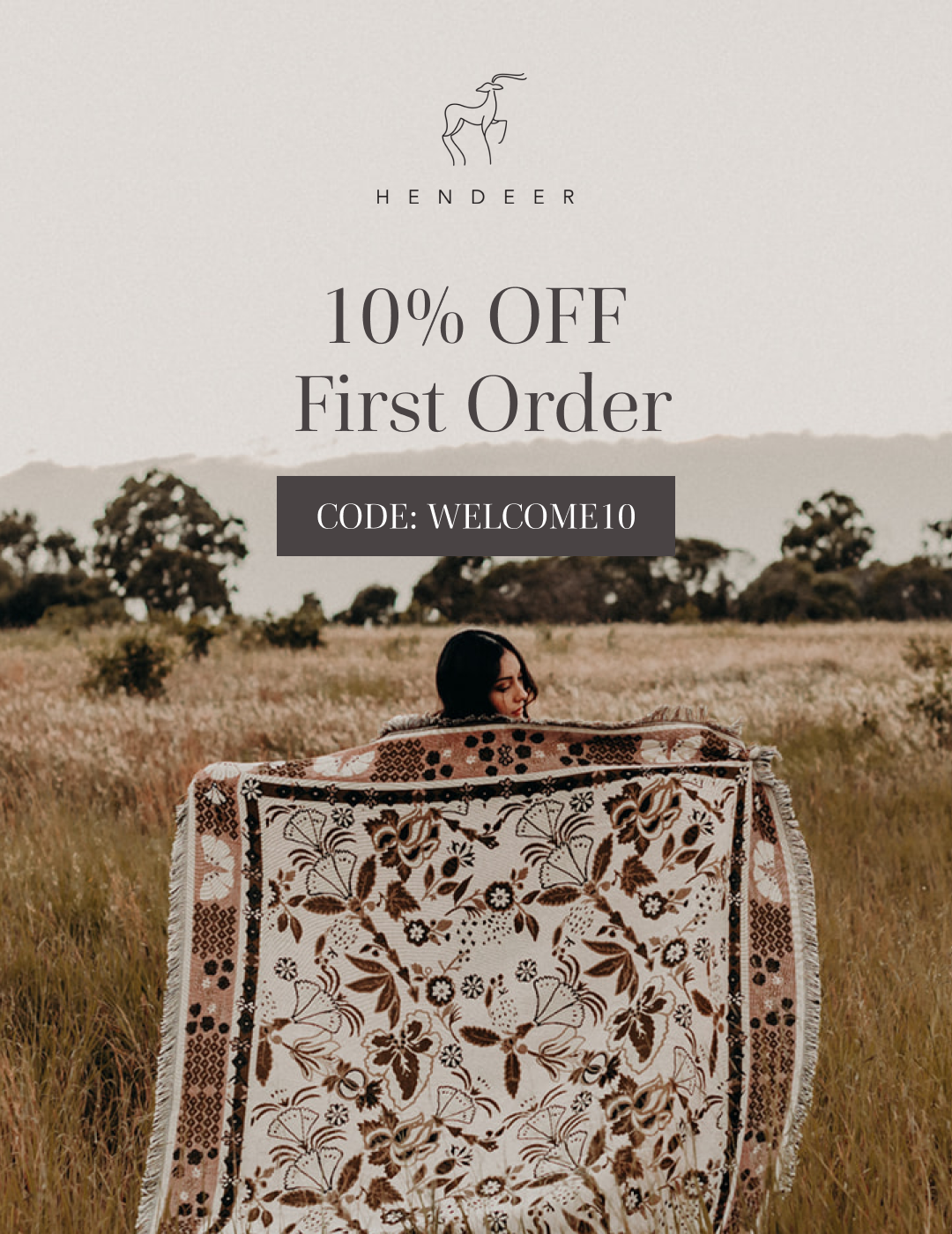 Premium boho rugs from Hendeer