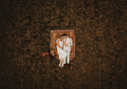 Penny Lane' Woven Picnic Rug / Throw