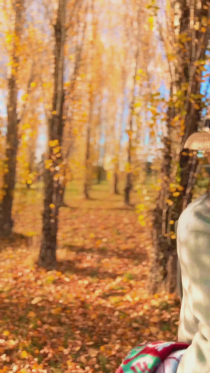 Magical Mystery' Woven Picnic Rug / Throw