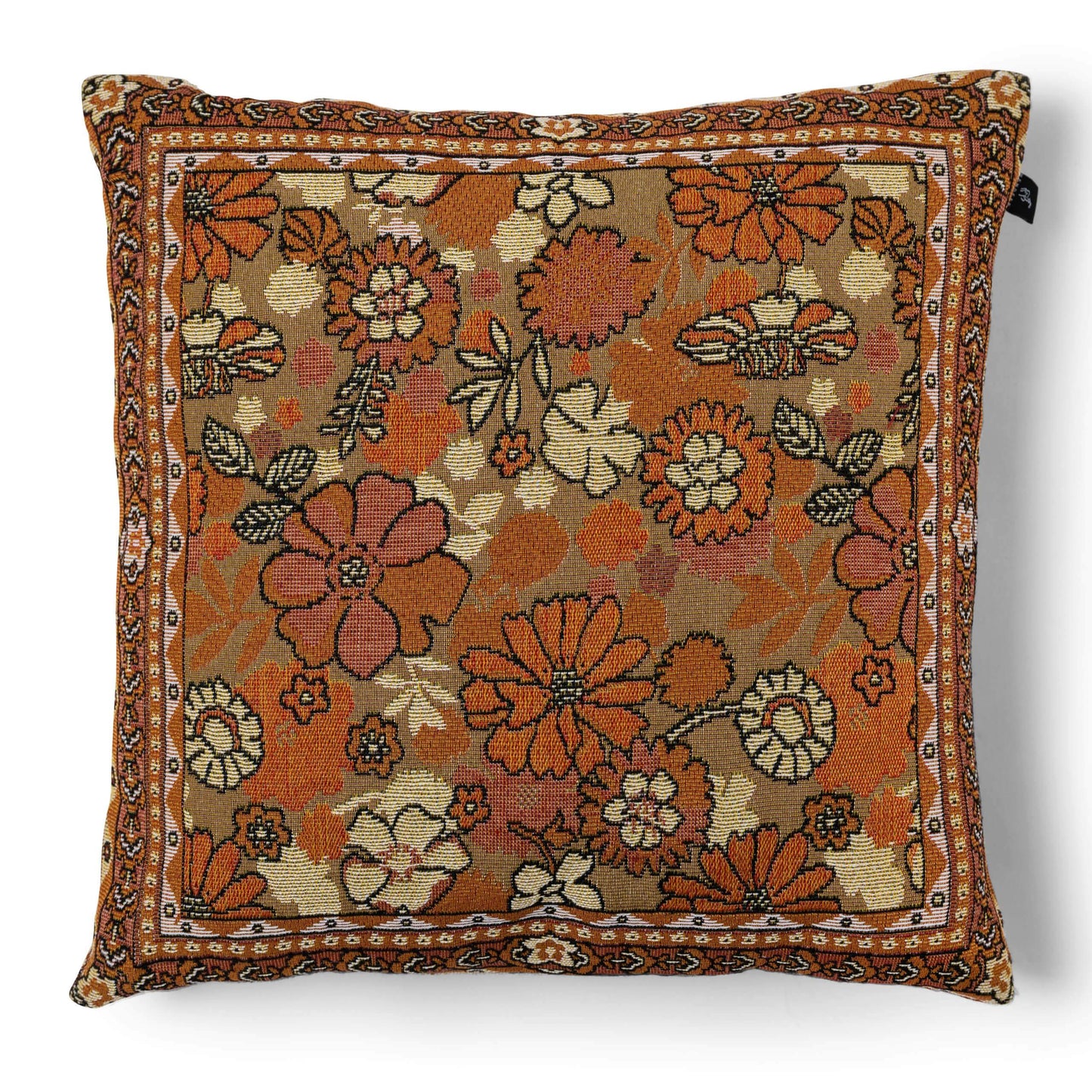 Brown boho cushion covers image